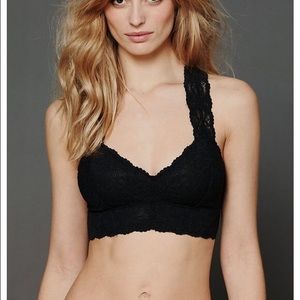 NWOT Free People Large Galloon Lace Bralette